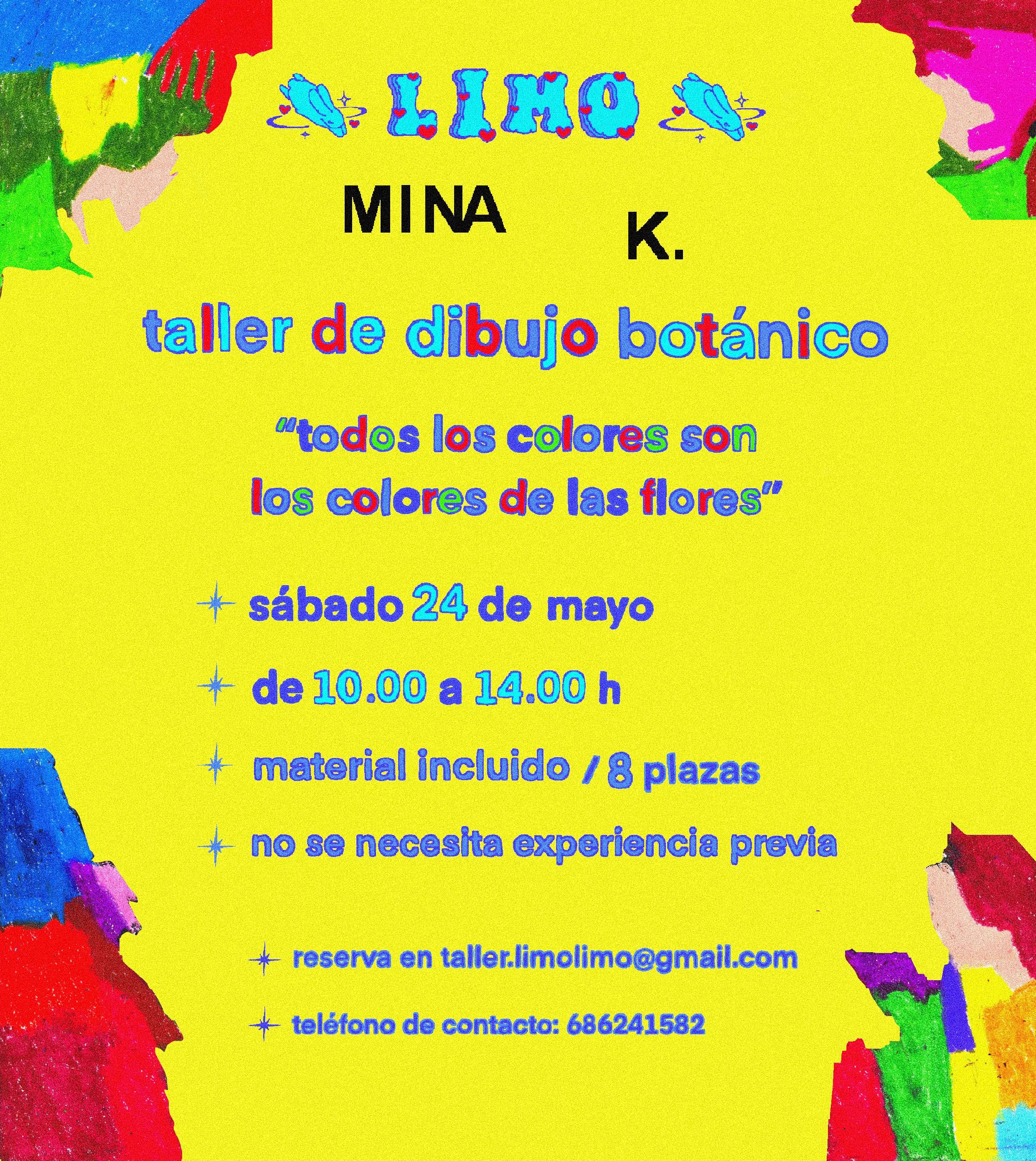 Taller de dibujo botánico con Mina K