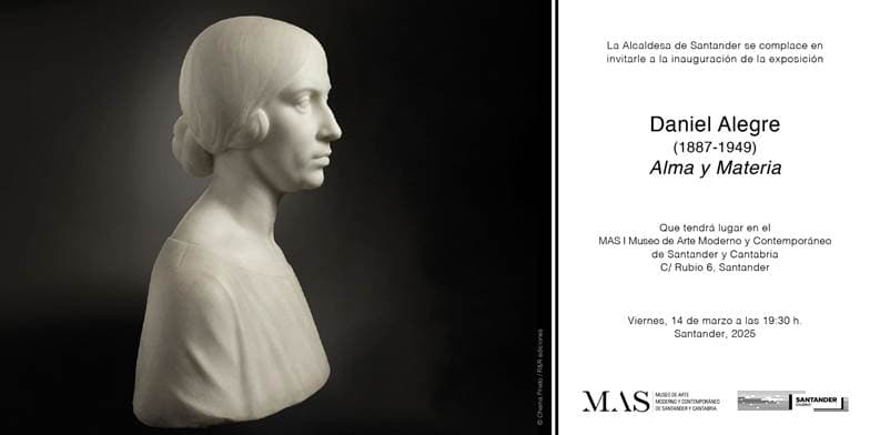 Inauguración de la exposición "Daniel Alegre. Alma y Materia"