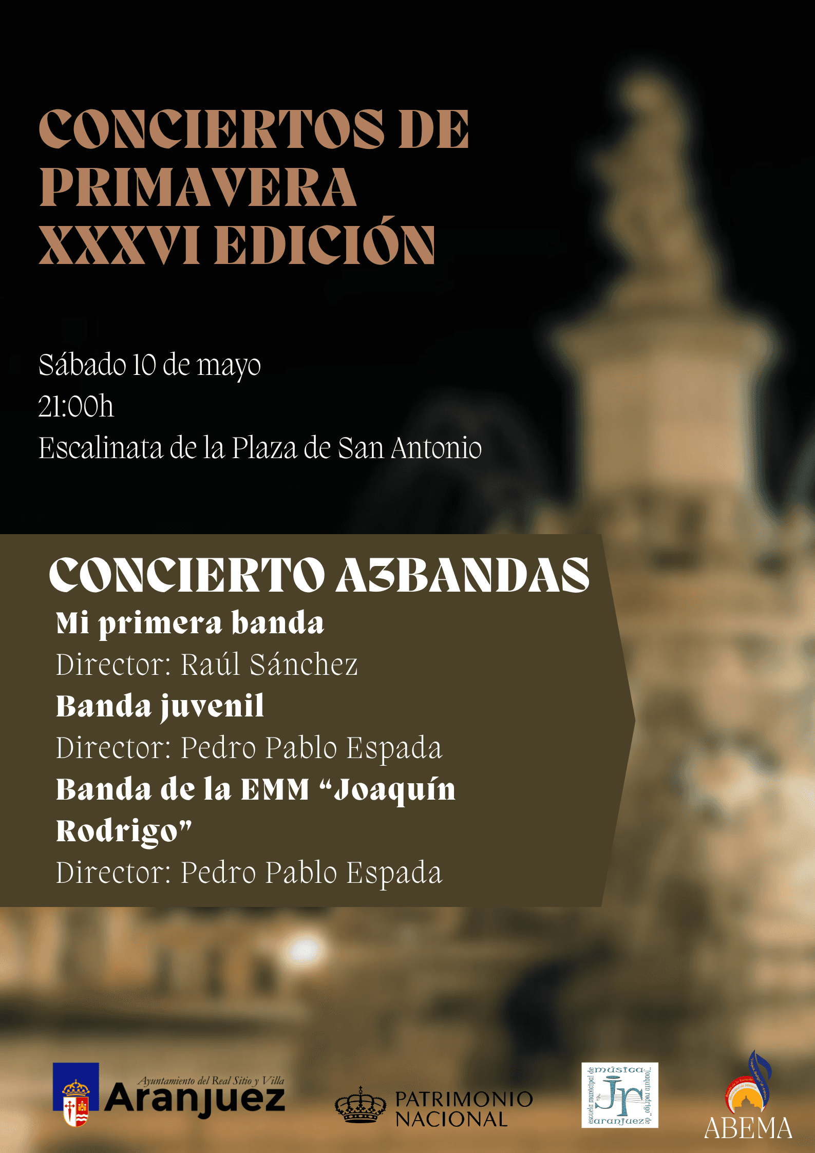CONCIERTOS DE PRIMAVERA XXXVI EDICIÓN