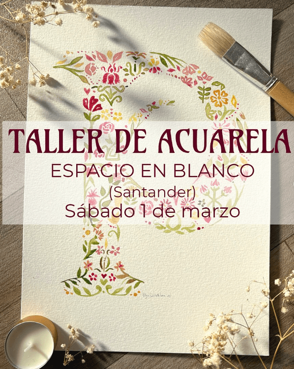 Taller de acuarela con Olga Santisteban