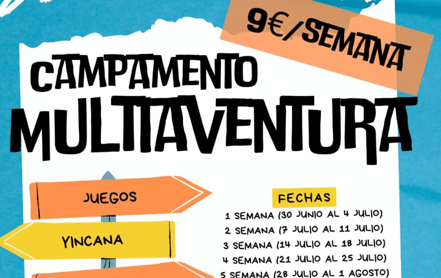 Campamento Multiaventura Infantil y Juvenil