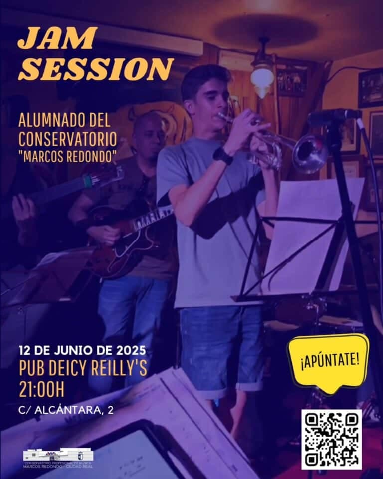 Jam Session en Deicy Reilly's con los alumnos del Marcos Redondo