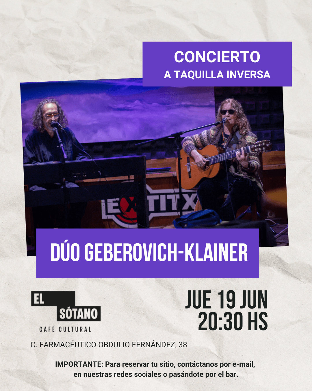 Gloria Geberovich & Manuel Klainer
