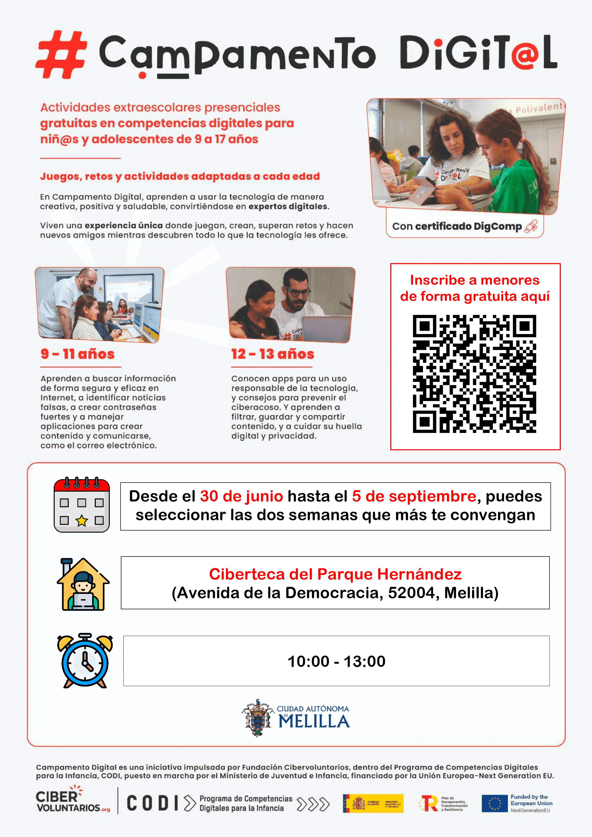 Campamento Digital Melilla 2025