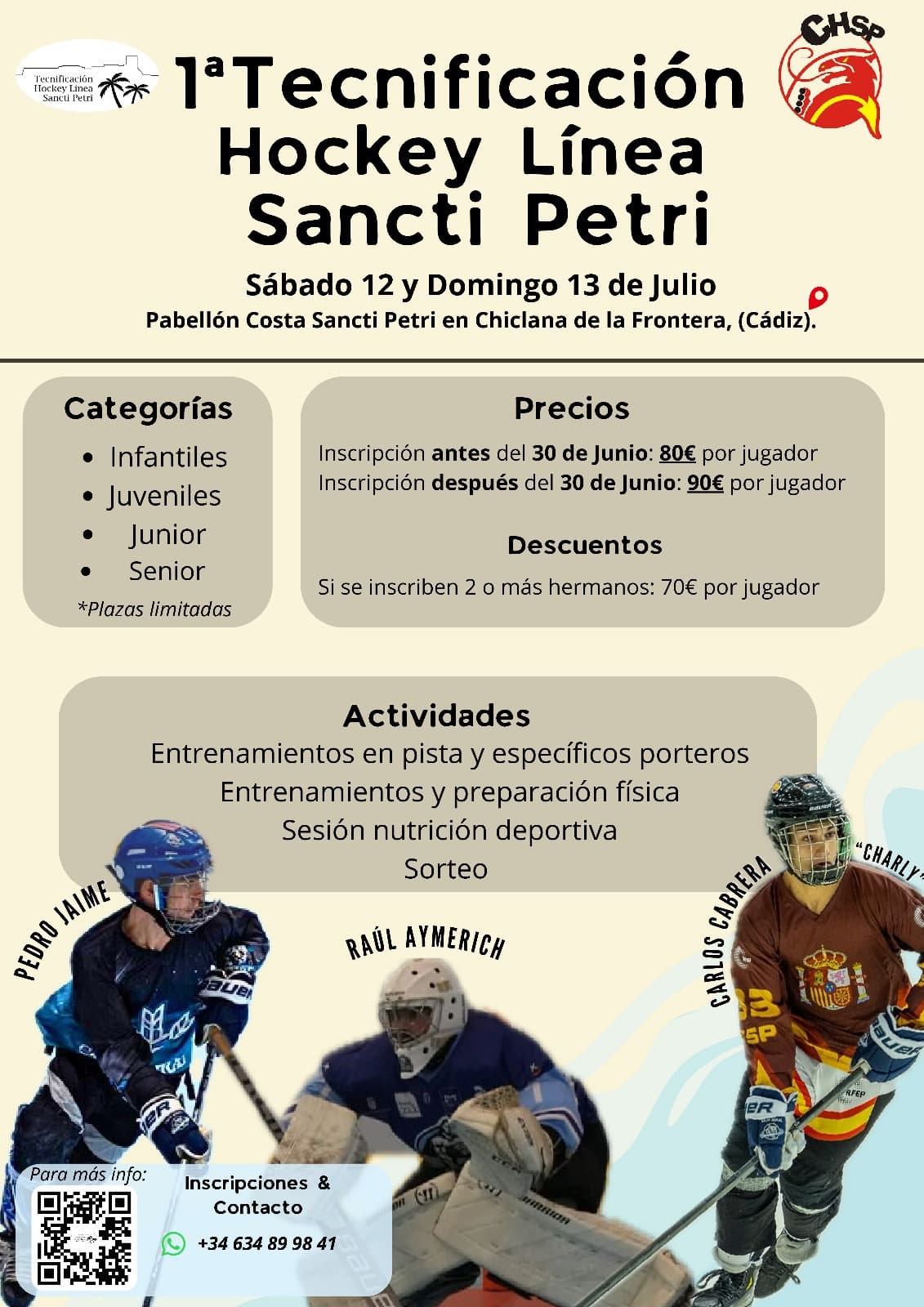 Tecnificación Hockey Línea Sancti Petri