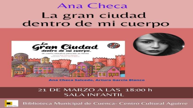 Cuentacuentos y presentación de ‘La gran ciudad dentro de mi cuerpo’