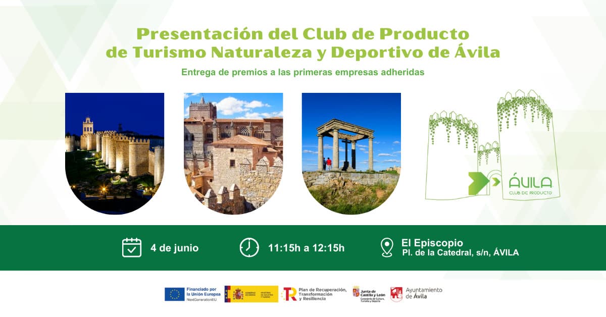 Presentación oficial del Club de Producto Turístico de Ávila