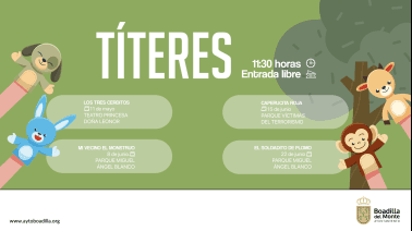 El teatro de títeres vuelve a Boadilla del Monte