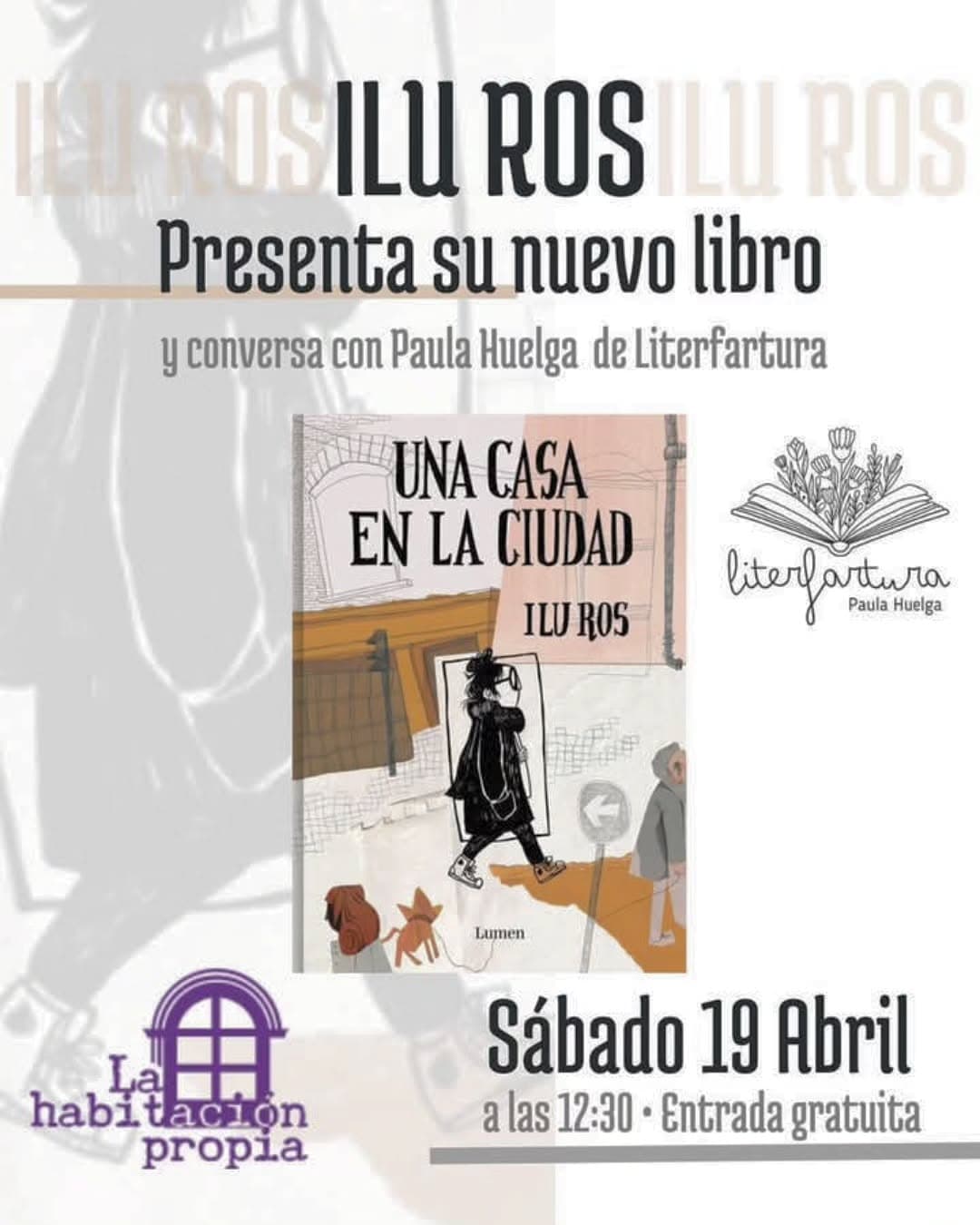 Presentación novela gráfica Una Casa En La Ciudad