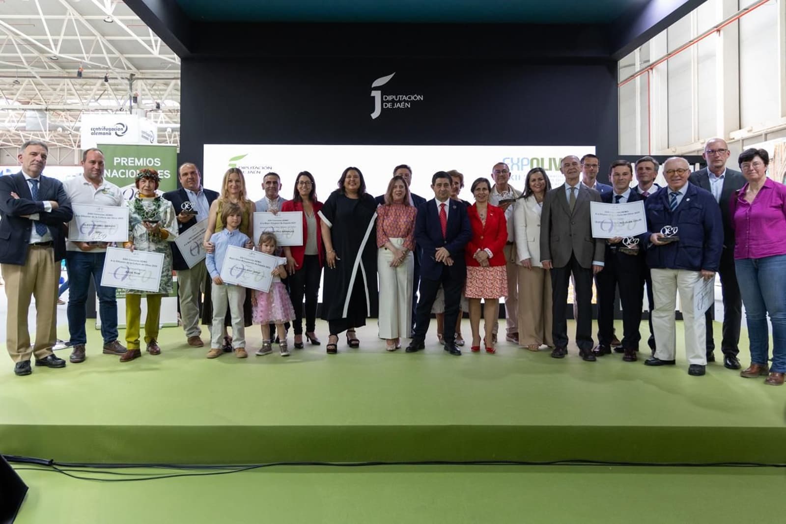 Entrega de los premios de la Asociación Española de Municipios del Olivo (AEMO)