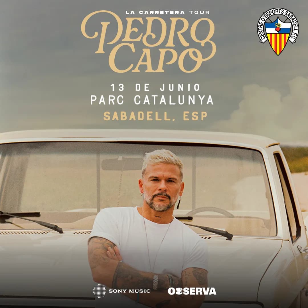Pedro Capó x CE Sabadell