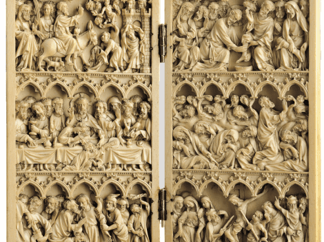 El arte de la eboraria y el Díptico de la Pasión de la catedral-Museo de la Iglesia de Oviedo