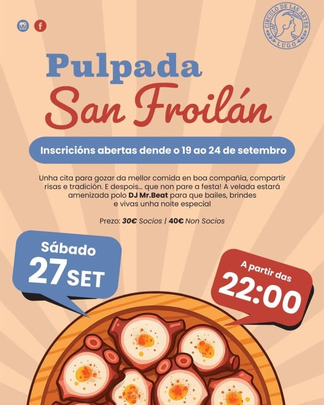 Pulpada San Froilán no Círculo