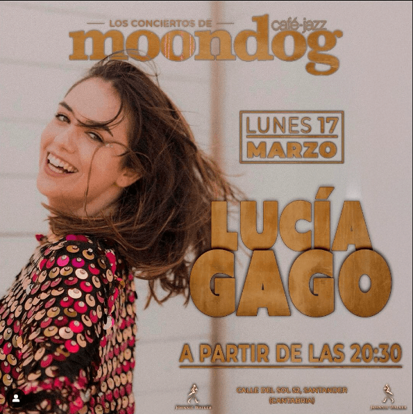 Lunes de concierto en Moondog con Lucía Gago