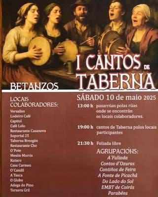 Cantos de Taberna e Foliada en Betanzos