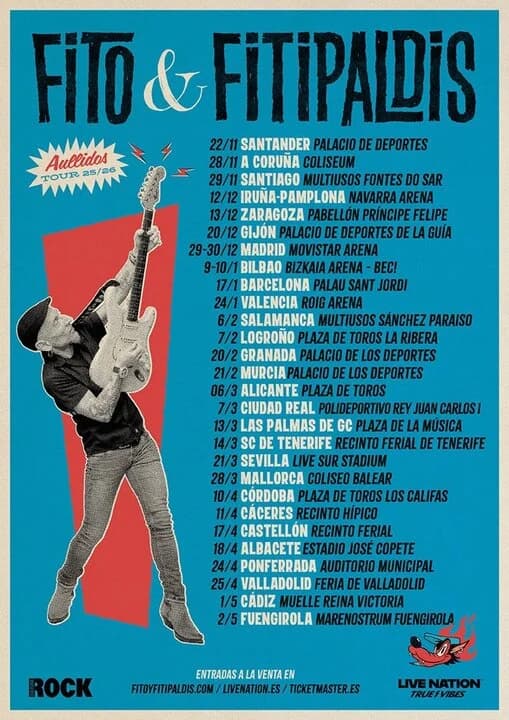 Fito & Fitipaldis Aullidos Tour