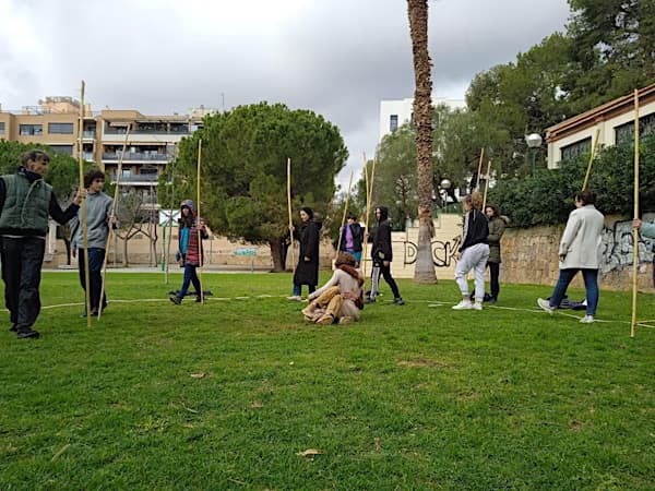 Landscape, interludios y otros cuerpos. Recorrido poético en el jardín