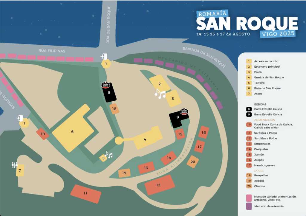 Mercado de artesanía de San Roque