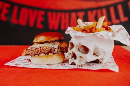 Las smash burgers 666 de Ryans Lola