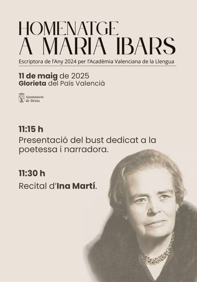 Homenaje a Maria Ibars