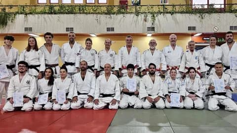Exámenes de ascenso a cinturón negro de Yudo y Jiu Jitsu