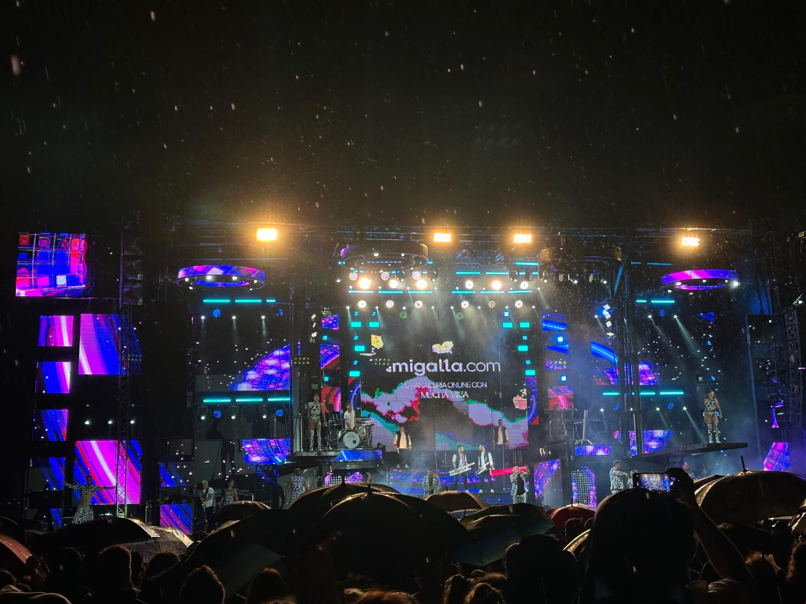 La Orquesta Panorama en las Fiestas de San Sebastián de los Reyes