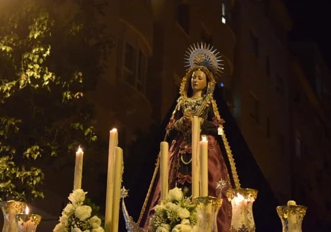 Procesión de María Santísima en su Dulce Resignación y Esperanza