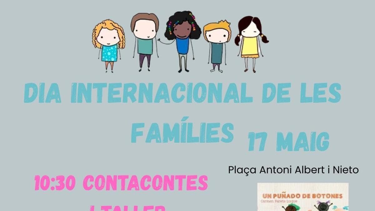 Día Internacional de las Familias, cuentacuentos y taller de yoga