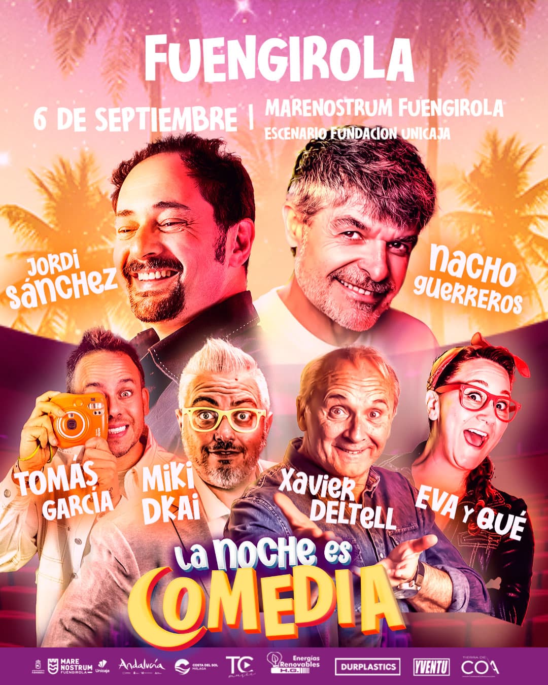 LA NOCHE ES COMEDIA