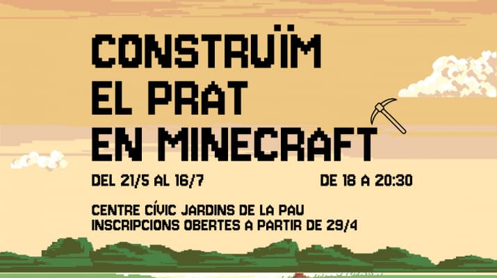 Construïm el Prat en Minecraft