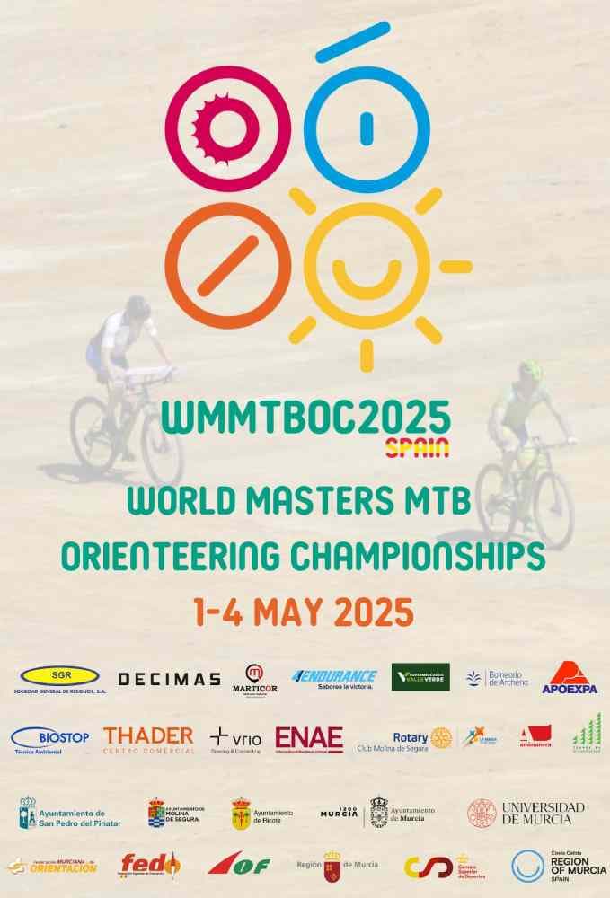 Prueba de carrera larga del Mundial Máster de Orientación en Bicicleta de Montaña (WMMTBOC2025)