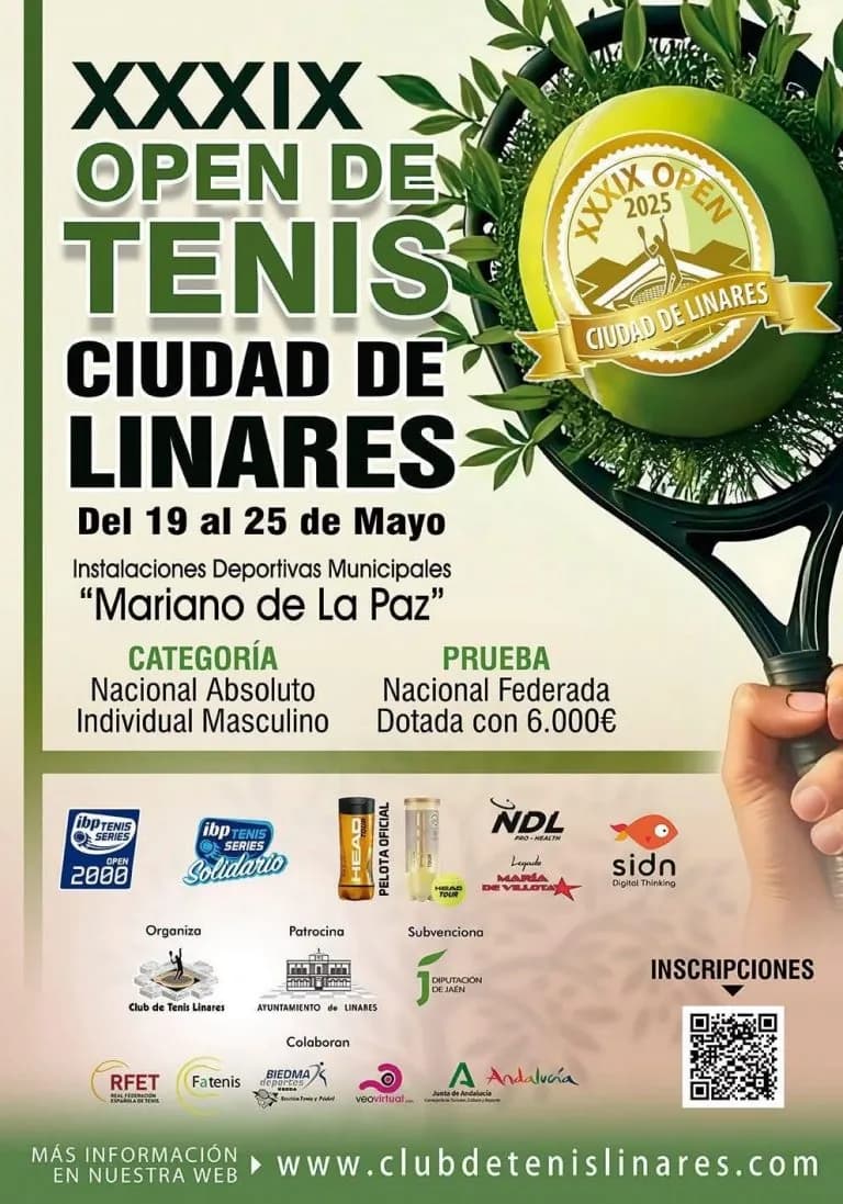 XXXIX Open de Tenis “Ciudad de Linares”