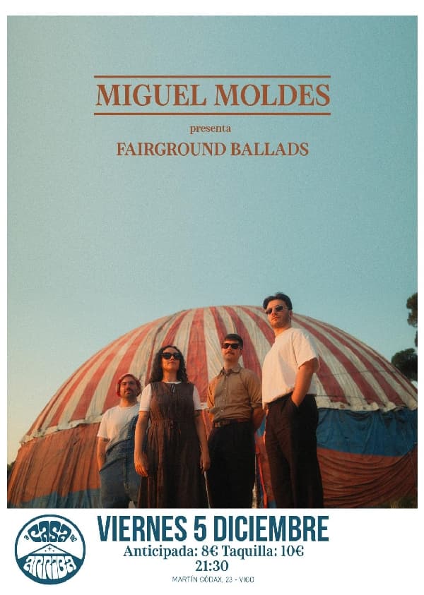 Presentación de 'Fairground Ballads'