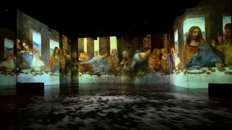 Experiencia inmersiva de 'La Última Cena', de Da Vinci