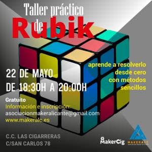 Taller cubo de Rubik