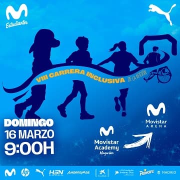 VIII Carrera Inclusiva de la Afición de Movistar Estudiantes