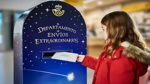 Buzones mágicos de Correos para Papá Noel y Reyes Magos