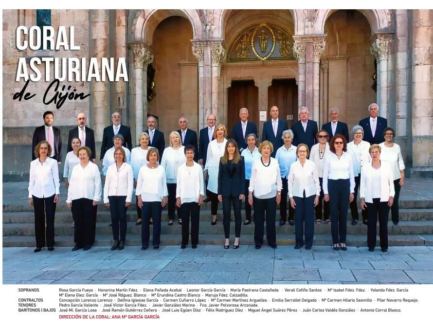CONCIERTO de CORAL ASTURIANA DE GIJÓN Y ORFEÓN SAN LORENZO