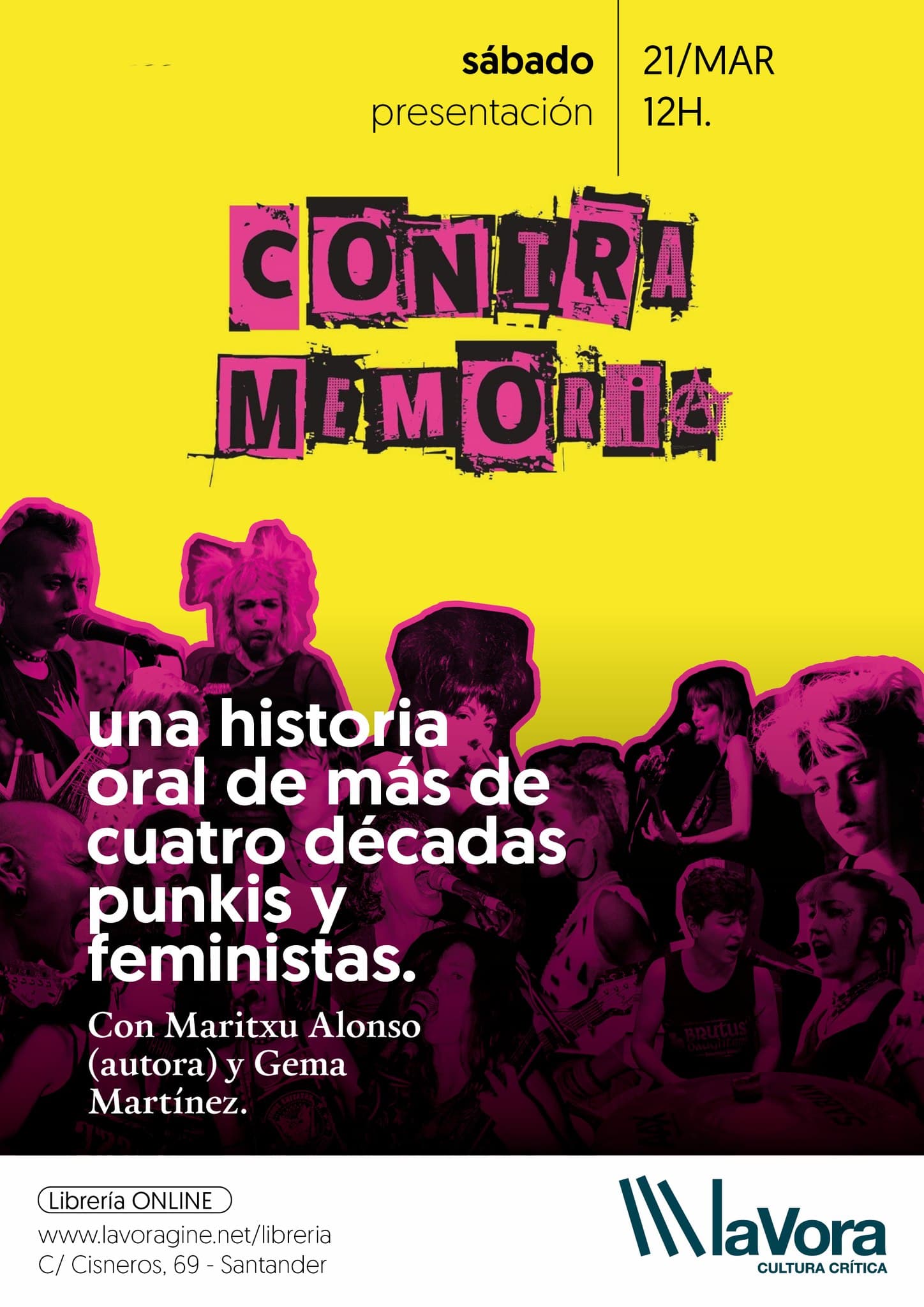 Contramemoria: una historia oral de más de cuatro décadas punkis y feministas
