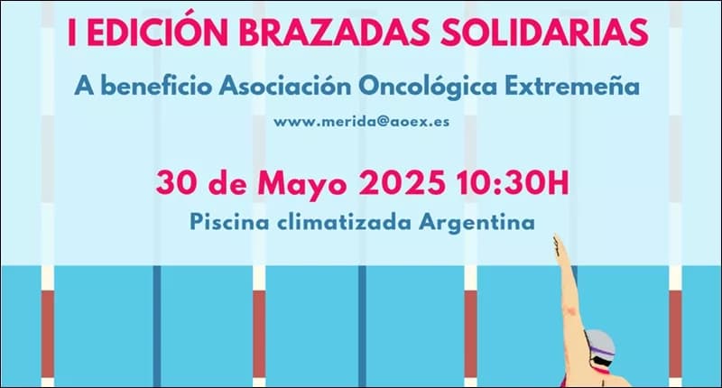I Edición Brazadas Solidarias frente al cáncer
