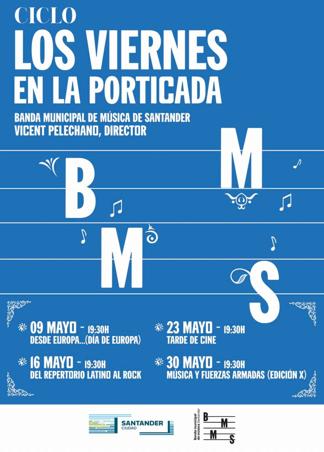 Los viernes en la Porticada, con la Banda Municipal