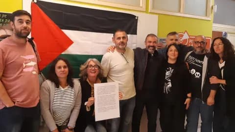 Manifestación Galicia con Palestina