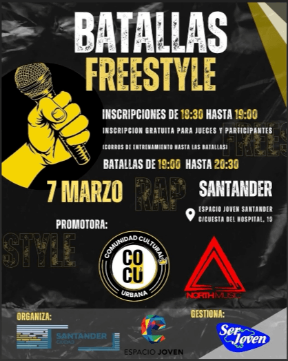 Noche de Rap (taller de Freestyle)