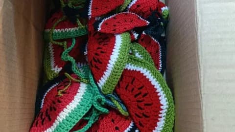 Inundar las calles con sandías