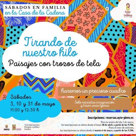 Sábados en familia: Tirando de nuestro hilo. Paisajes.