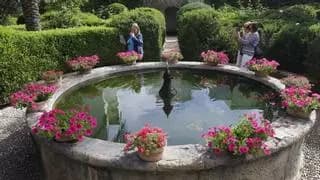 Jornada de puertas abiertas en los patios del Palacio de Viana