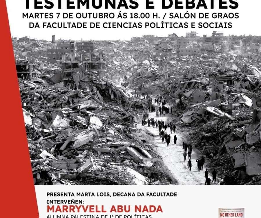 Espacio de reflexión sobre el genocidio en Gaza
