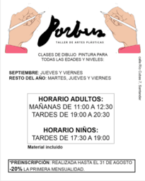 Clases de dibujo y pintura para todas las edades