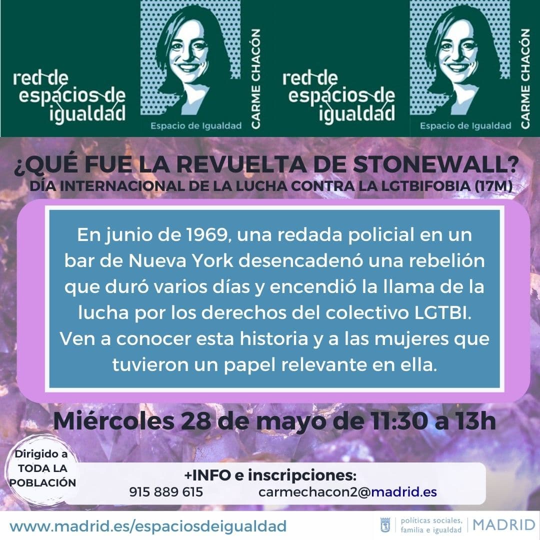 ¿Qué fue la revuelta de Stonewall? Por el Día Internacional de la lucha contra la LGTBIfobia