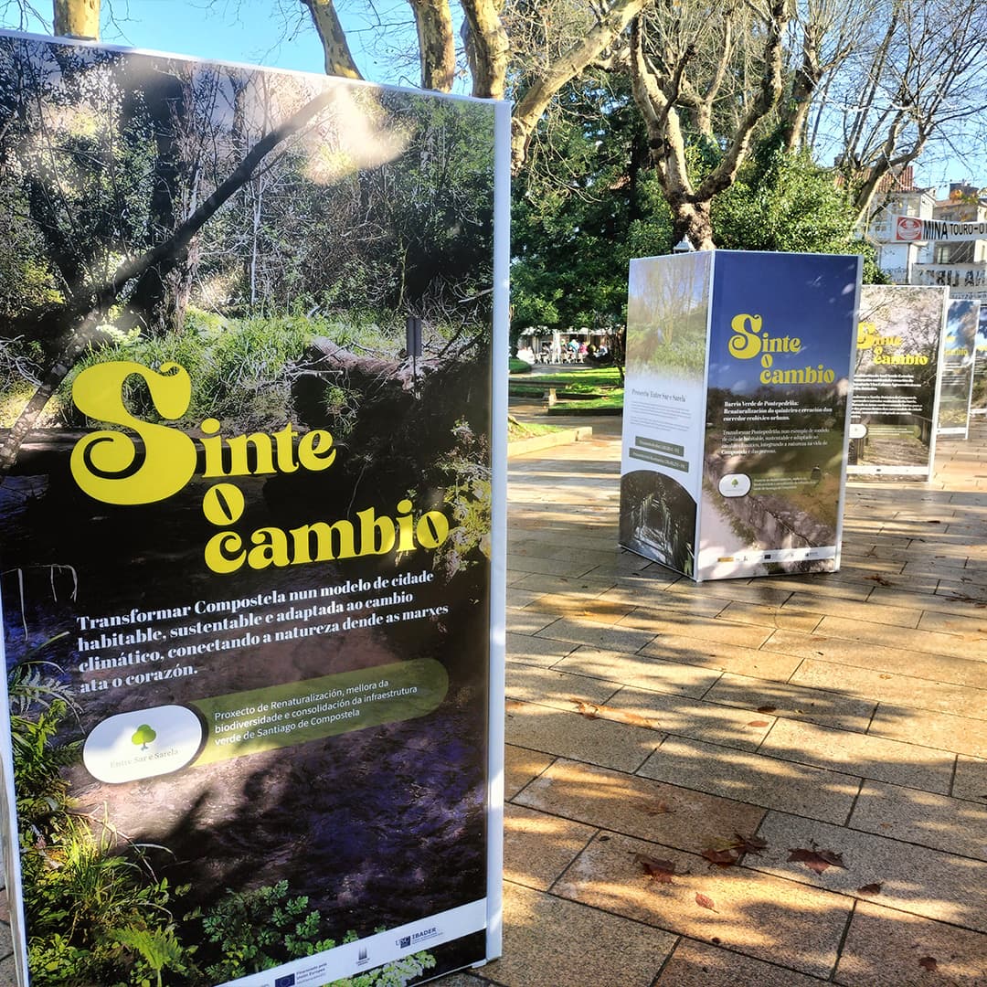 Muestra itinerante sobre el plan 'Entre Sar e Sarela'